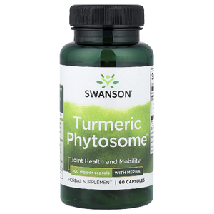 Swanson, Turmeric Phytosome™ с Meriva®, 500 мг, 60 капсул (Товар снят с продажи) 