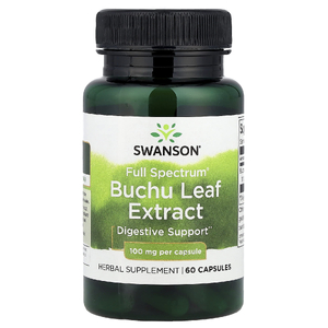 Swanson Vitamins, Full Spectrum® экстракт листьев бучу, 100 мг, 60 капсул