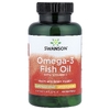 Swanson Vitamins, рыбий жир омега-3 с витамином D, лимон, 60 капсул