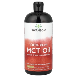 Swanson Vitamins, 100% чистое масло MCT, 946 мл (32 жидк. унции)