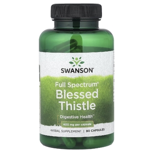 Swanson Vitamins, Full Spectrum®, кникус благословенный, 400 мг, 90 капсул