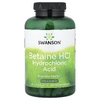 Swanson Vitamins, бетаин гидрохлорид, соляная кислота с VegPeptase™, 250 растительных капсул
