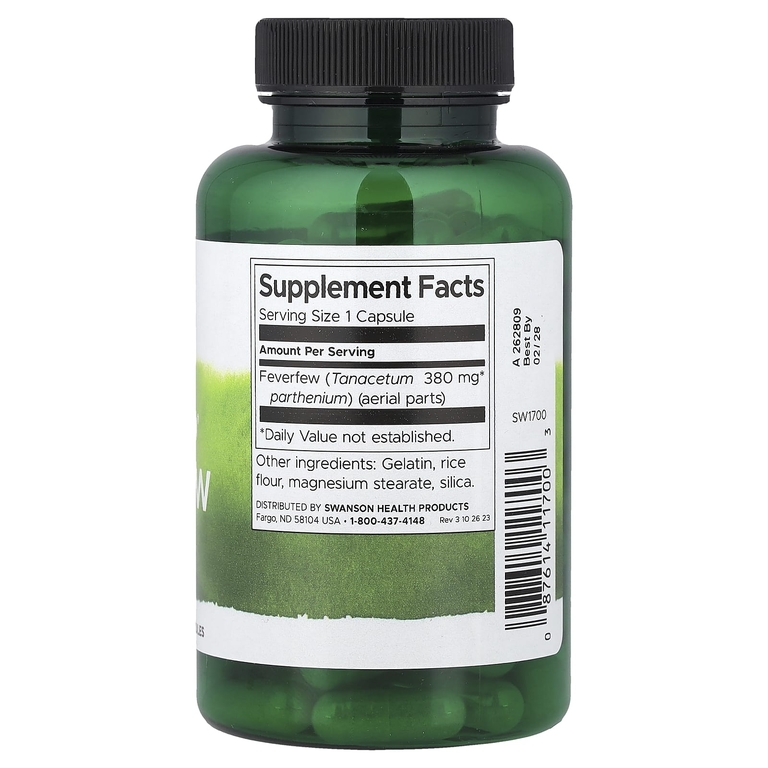 Swanson Vitamins, пиретрум Full Spectrum®, 380 мг, 100 капсул