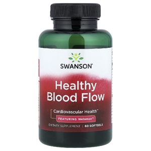 Swanson Vitamins, Healthy Blood Flow, 60 капсул