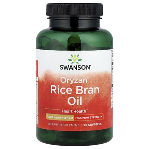 Swanson Vitamins, Oryzan ™, масло из рисовых отрубей, 1000 мг, 90 мягких таблеток