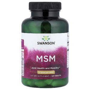 Swanson Vitamins, МСМ, 1500 мг, 120 таблеток
