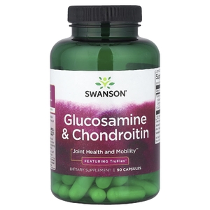 Swanson Vitamins, глюкозамин и хондроитин, 90 капсул