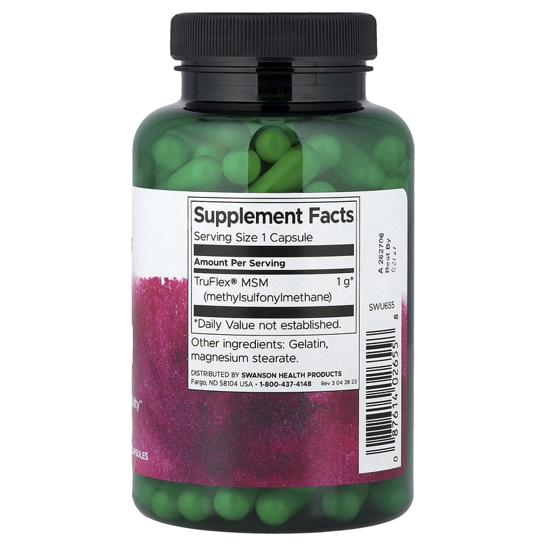 Swanson Vitamins, МСМ, 1000 мг, 120 капсул