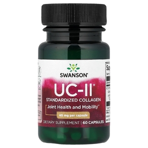 Swanson Vitamins, UC-II®, стандартизованный коллаген, 40 мг, 60 капсул