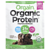 Orgain, Organic Protein™, порошок из растительных ингредиентов, шоколадная помадка, 10 пакетиков по 46 г (1,62 унции)