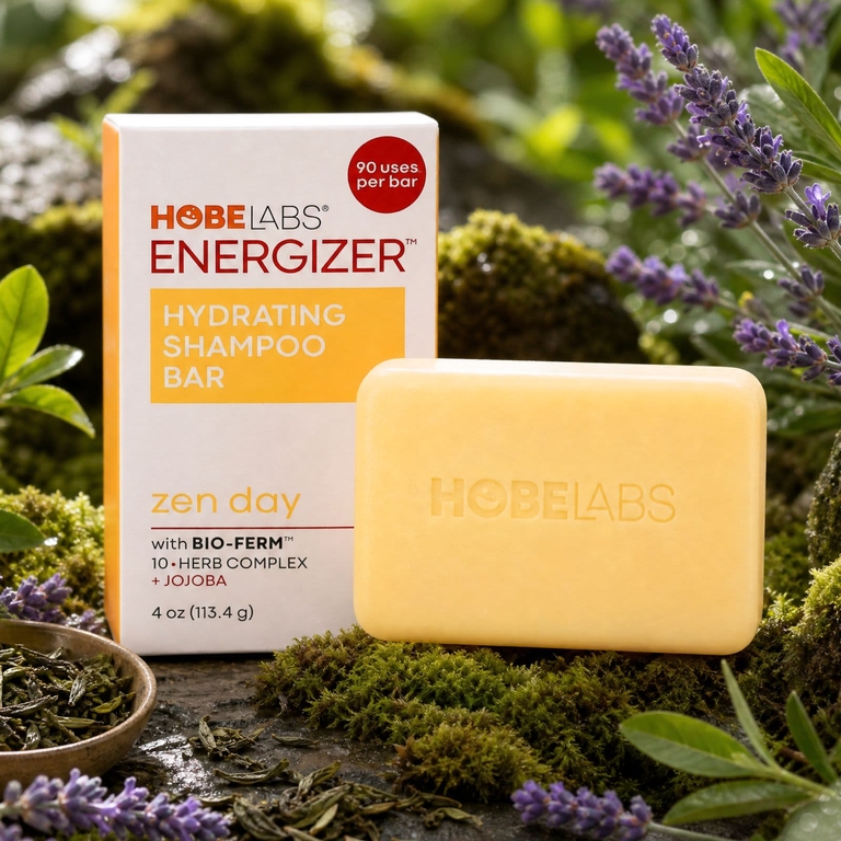 Hobe Labs, Energizer™, увлажняющий твердый шампунь, Zen Day, 113,4 г (4 унции) (Товар снят с продажи) 