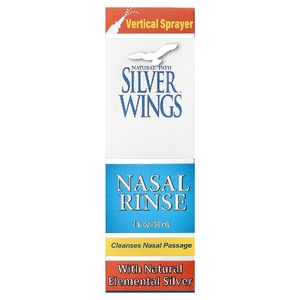 Natural Path Silver Wings, Натуральный серебряный спрей для носа, средство для облегчения пазух носа, 50 част. / Млн, 30 мл (1 жидк. унц.)