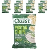 Quest Nutrition, Протеиновые чипсы Original Style, сметана и лук, 8 пакетиков по 32 г (1,1 унции)