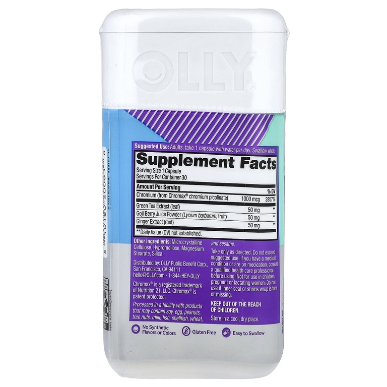 OLLY, Combat Cravings`` 30 капсул