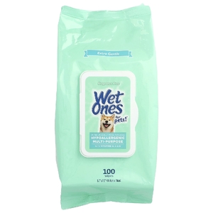 Wet Ones, гипоаллергенные универсальные салфетки, для собак, без отдушки, 100 шт.