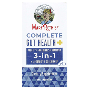 MaryRuth's, Complete Gut Health, 3-в-1, 60 капсул