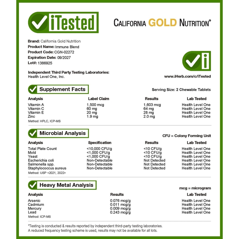 California Gold Nutrition, детская жевательная добавка для укрепления иммунитета с витаминами A, C, E и цинком, с натуральным вкусом тропических ягод, 90 вегетарианских таблеток