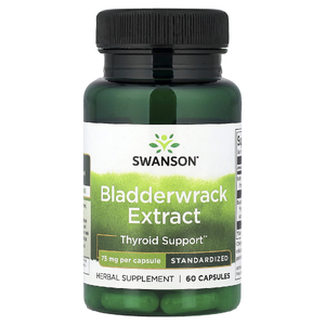 Swanson, экстракт ламинарии, 60 капсул (Товар снят с продажи) 