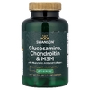 Swanson Vitamins, Глюкозамин, хондроитин и МСМ с гиалуроновой кислотой и коллагеном, 90 капсул