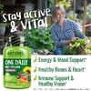 NATURELO, One Daily, мультивитамины для женщин старше 50 лет, для приёма один раз в день, 120 вегетарианских капсул