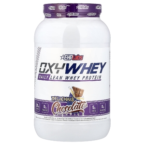 EHPlabs, OxyWhey, сывороточный протеин для ежедневного использования, вкус вкусного шоколада, 925 г (2,04 фунта)