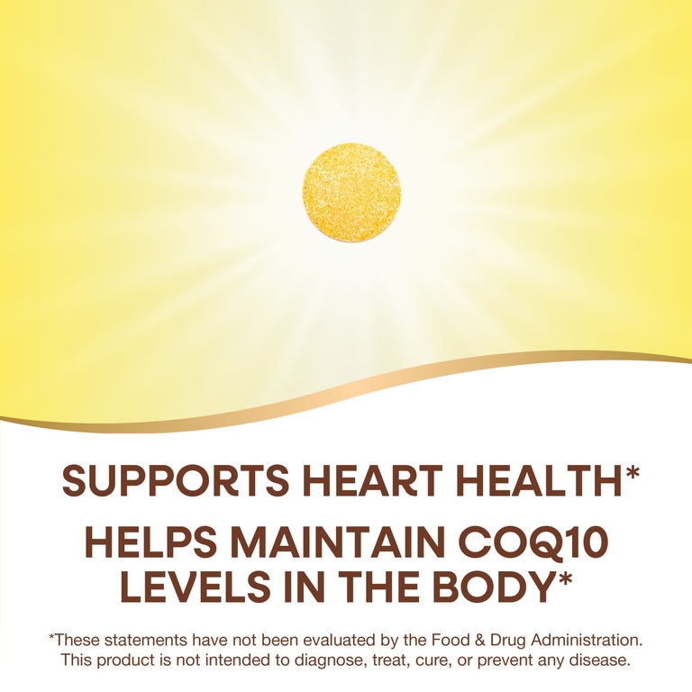 Nature's Way, Smart Q10™, коэнзим Q10, тропические фрукты, 100 мг, 30 жевательных таблеток