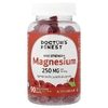 Doctor's Finest, Магний, малина и персик, 90 жевательных мармеладок (83 мг в 1 жевательной мармеладке)