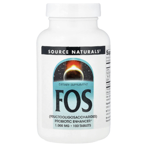 Source Naturals, фруктоолигосахариды, 100 таблеток