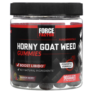 Force Factor, Fundamentals, Horny Goat Weed, маракуйя, 90 жевательных таблеток (Товар снят с продажи) 