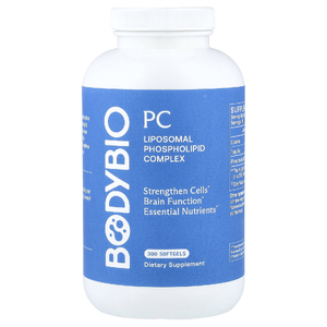 BodyBio, ФК, липосомальный фосфолипидный комплекс, 300 капсул (650 мг в 1 капсуле)