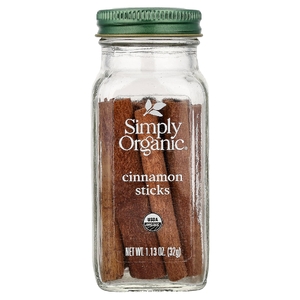 Simply Organic, палочки корицы, 32 г (1,13 унции)