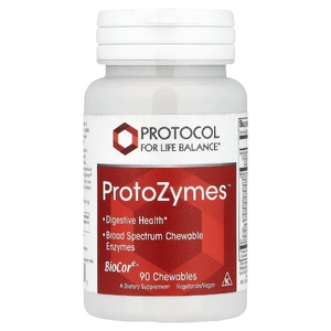 Protocol for Life Balance, ProtoZymes™ 90 жевательных таблеток