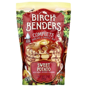 Birch Benders, смесь для приготовления блинов и вафель, батат, 340 г (12 унций)