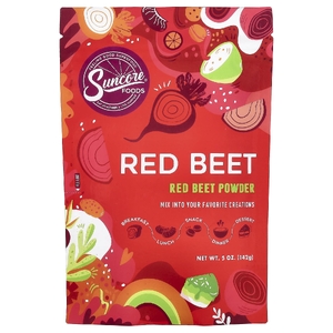 Suncore Foods, порошок из свеклы, 142 г (5 унций)