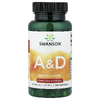 Swanson Vitamins, витамины A и D, 250 мягких таблеток