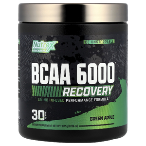 Nutrex Research, BCAA 6000 ™ Recovery, зеленое яблоко, 237 г (8,36 унции) (Товар снят с продажи) 