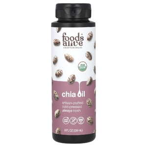 Foods Alive, Органическое масло чиа, 236 мл (8 жидк. Унций)