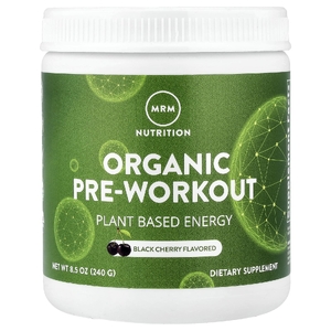 MRM Nutrition, Органический предтренировочный продукт, черная вишня, 240 г (8,5 унции)