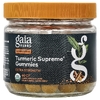 Gaia Herbs, Turmeric Supreme®, со вкусом лимона и имбиря, 60 жевательных таблеток