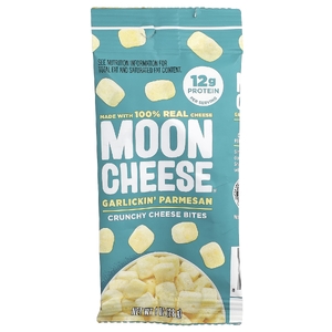Moon Cheese, хрустящие сырные кусочки, чеснок и пармезан, 28 г (1 унция) (Товар снят с продажи) 