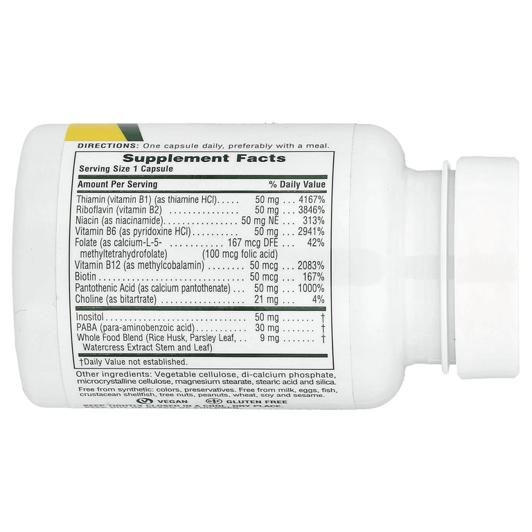 NaturesPlus, Super B-50, 60 капсул