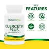 NaturesPlus, Quercetin Plus® с бромелаином и витамином C, 60 таблеток