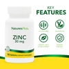 NaturesPlus, Цинк, 30 мг, 90 таблеток