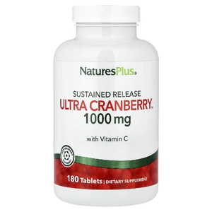NaturesPlus, Ultra Cranberry™, таблетки с длительным высвобождением, 180 таблеток