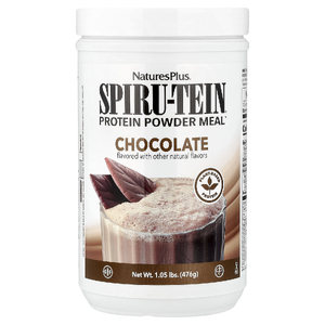 NaturesPlus, Spiru-Tein®, протеиновый порошок, со вкусом шоколада, 476 г (1,05 фунта)