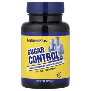 NaturesPlus, Sugar Control® с ChromeMate®, 60 капсул (Товар снят с продажи) 