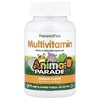 NaturesPlus, Animal Parade®, жевательные мультивитамины для детей, со вкусом апельсина, 90 таблеток в форме животных
