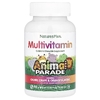 NaturesPlus, Animal Parade®, жевательные мультивитамины для детей, со вкусом вишни, винограда и апельсина, 90 таблеток в форме животных