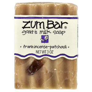 ZUM, Zum Bar®, мыло с козьим молоком, ладан и пачули, 3 унции