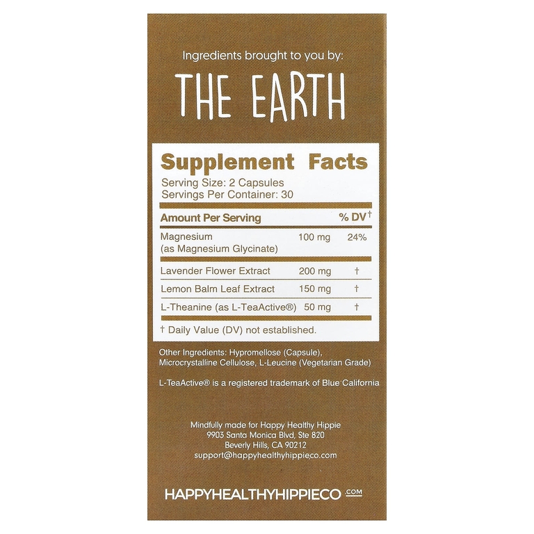 Happy Healthy Hippie, Be G Основание, 60 капсул